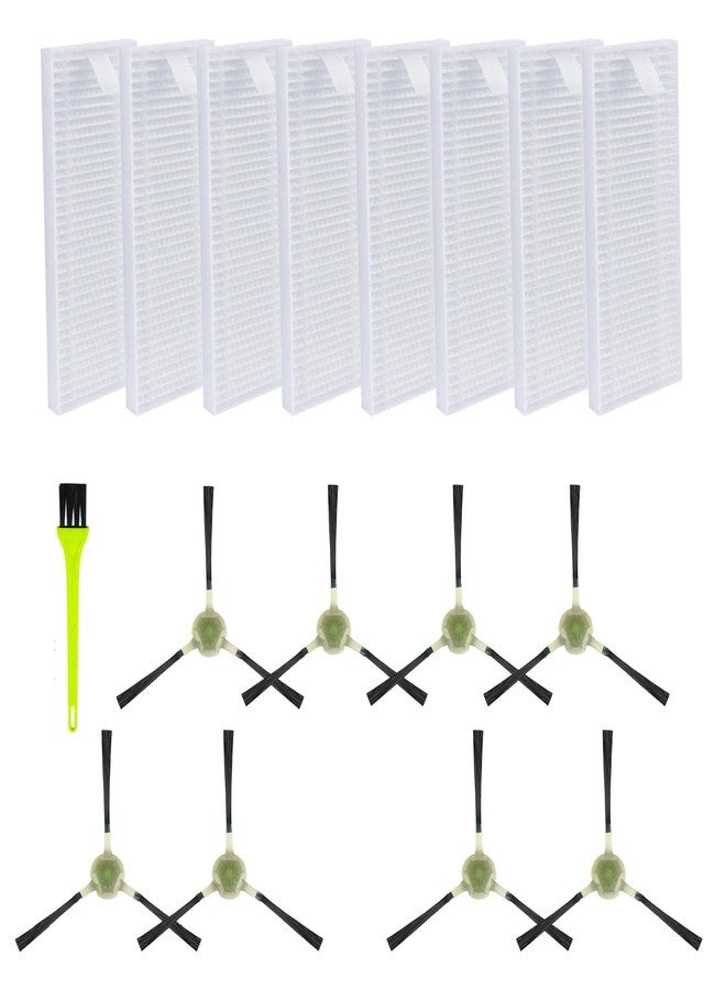 Avaenzo قطع غيار فرش M210 لأجهزة Lefant M210 OKP K2 K3 K3A K4 K5 M210S M210B M213، ملحقات فرشاة تنظيف جانبية، فلتر HEPA، مقاس 5.0 × 1.9 بوصة - Image 1